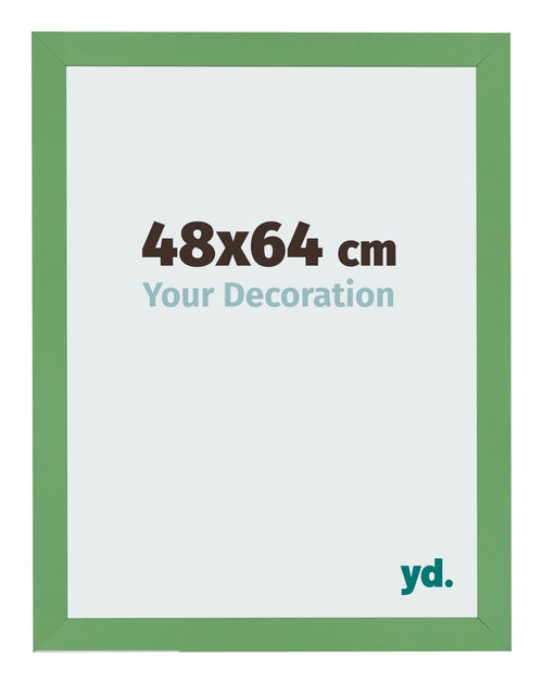 Fotolijst 48x64 cm Groen MDF Bologna Voorzijde Maat | Yourdecoration.nl