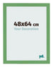 Fotolijst 48x64 cm Groen MDF Bologna Voorzijde Maat | Yourdecoration.nl