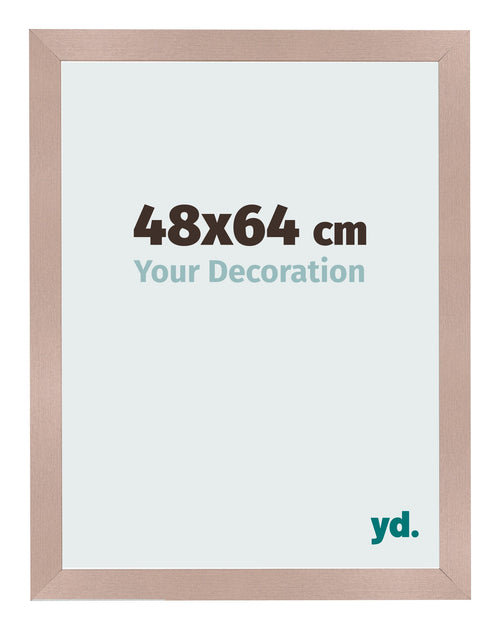 Fotolijst 48x64 cm Oudroze MDF Bologna Voorzijde Maat | Yourdecoration.nl
