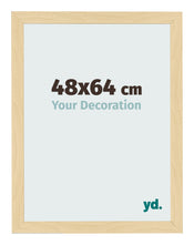 Fotolijst 48x64cm Beuken Decor MDF Bologna Voorzijde Maat | Yourdecoration.nl