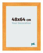 Fotolijst 48x64cm Oranje MDF Pisa Voorzijde Maat | Yourdecoration.nl