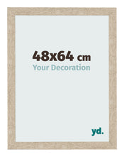 Fotolijst 48x64cm Sonoma Eiken MDF Bologna Voorzijde Maat | Yourdecoration.nl