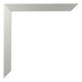 Fotolijst 48x67cm Aluminium Geborsteld MDF Bologna Detail Hoek | Yourdecoration.nl