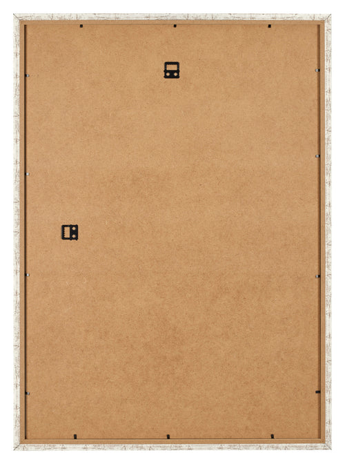 Fotolijst 48x67cm Wit Vintage MDF Bologna Achterzijde | Yourdecoration.nl