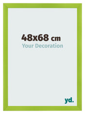 Fotolijst 48x68cm Groen MDF Pisa Voorzijde Maat | Yourdecoration.nl