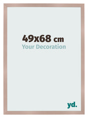 Fotolijst 49x68 cm Oudroze MDF Bologna Voorzijde Maat | Yourdecoration.nl