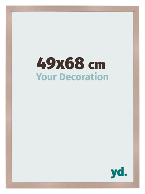 Fotolijst 49x68 cm Oudroze MDF Bologna Voorzijde Maat | Yourdecoration.nl
