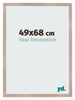 Fotolijst 49x68 cm Oudroze MDF Bologna Voorzijde Maat | Yourdecoration.nl