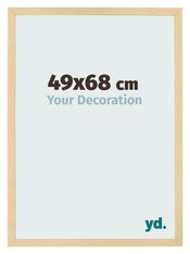 Fotolijst 49x68cm Beuken Decor MDF Bologna Voorzijde Maat | Yourdecoration.nl