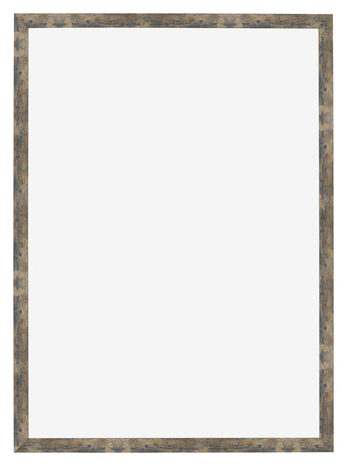 Fotolijst 49x68cm Blauw Goud Gemeleerd MDF Bologna Voorzijde | Yourdecoration.nl