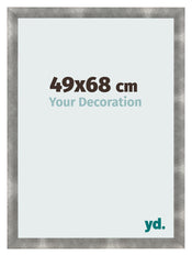 Fotolijst 49x68cm Metaal Vintage MDF Pisa Voorzijde Maat | Yourdecoration.nl