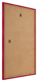 Fotolijst 49x68cm Rood MDF Bologna Achterzijde Schuin | Yourdecoration.nl