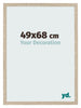 Fotolijst 49x68cm Sonoma Eiken MDF Bologna Voorzijde Maat | Yourdecoration.nl