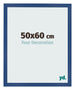 Fotolijst 50x60 cm Donkerblauw MDF Bologna Voorzijde Maat | Yourdecoration.nl