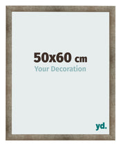 Fotolijst 50x60 cm Metaal Vintage MDF Bologna Voorzijde Maat | Yourdecoration.nl