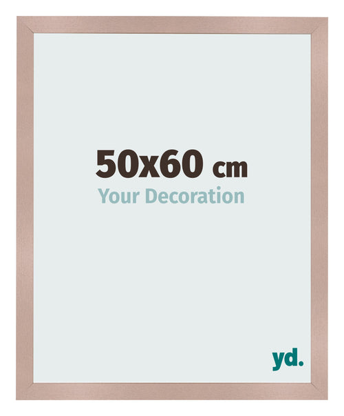Fotolijst 50x60 cm Oudroze MDF Bologna Voorzijde Maat | Yourdecoration.nl