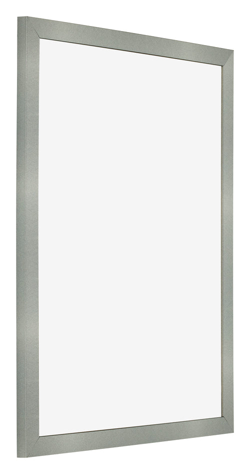 Fotolijst 50x60cm Aluminium Geborsteld MDF Bologna Voorzijde Schuin | Yourdecoration.nl