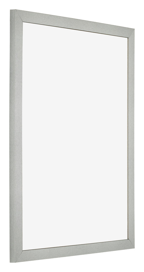 Fotolijst 50x60cm Edelstaal MDF Bologna Voorzijde Schuin | Yourdecoration.nl