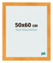 Fotolijst 50x60cm Oranje MDF Pisa Voorzijde Maat | Yourdecoration.nl
