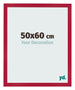 Fotolijst 50x60cm Rood MDF Bologna Voorzijde Maat | Yourdecoration.nl
