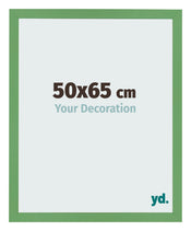 Fotolijst 50x65 cm Groen MDF Bologna Voorzijde Maat | Yourdecoration.nl