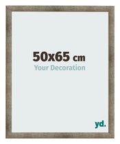 Fotolijst 50x65 cm Metaal Vintage MDF Bologna Voorzijde Maat | Yourdecoration.nl