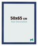 Fotolijst 50x65cm Donkerblauw Geveegd MDF Bologna Voorzijde Maat | Yourdecoration.nl