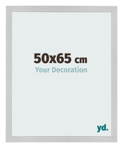 Fotolijst 50x65cm Edelstaal MDF Bologna Voorzijde Maat | Yourdecoration.nl