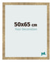 Fotolijst 50x65cm Goud Antiek MDF Bologna Voorzijde Maat | Yourdecoration.nl