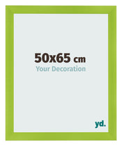 Fotolijst 50x65cm Groen MDF Pisa Voorzijde Maat | Yourdecoration.nl