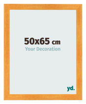 Fotolijst 50x65cm Oranje MDF Pisa Voorzijde Maat | Yourdecoration.nl