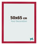Fotolijst 50x65cm Rood MDF Bologna Voorzijde Maat | Yourdecoration.nl