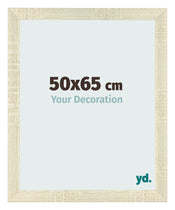 Fotolijst 50x65cm Sonoma Eiken MDF Pisa Voorzijde Maat | Yourdecoration.nl