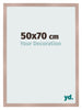 Fotolijst 50x70 cm Oudroze MDF Bologna Voorzijde Maat | Yourdecoration.nl