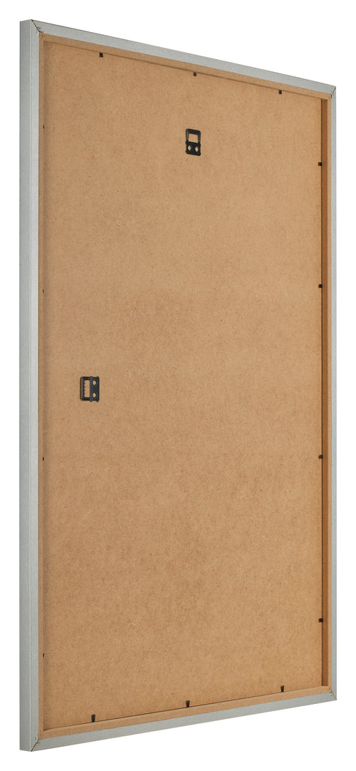 Fotolijst 50x70cm Edelstaal MDF Bologna Achterzijde Schuin | Yourdecoration.nl