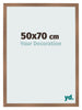 Fotolijst 50x70cm Koper Decor MDF Bologna Voorzijde Maat | Yourdecoration.nl
