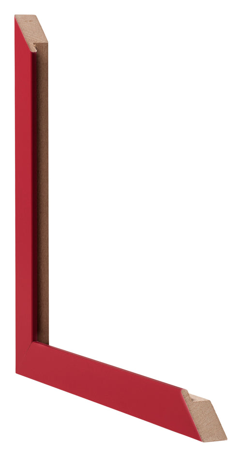 Fotolijst 50x70cm Rood MDF Bologna Detail Doorsnede | Yourdecoration.nl