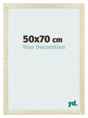 Fotolijst 50x70cm Sonoma Eiken MDF Pisa Voorzijde Maat | Yourdecoration.nl