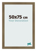 Fotolijst 50x75cm Brons Decor MDF Bologna Voorzijde Maat | Yourdecoration.nl