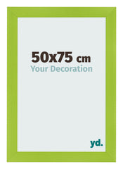 Fotolijst 50x75cm Groen MDF Pisa Voorzijde Maat | Yourdecoration.nl