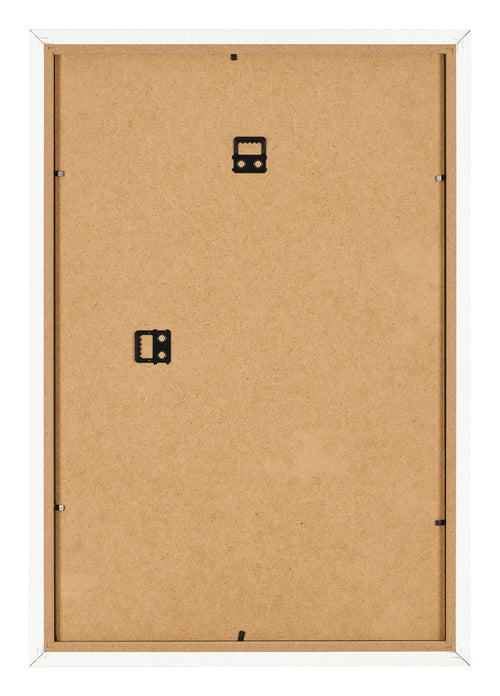 Fotolijst 50x75cm Wit Hoogglans MDF Bologna Achterzijde | Yourdecoration.nl