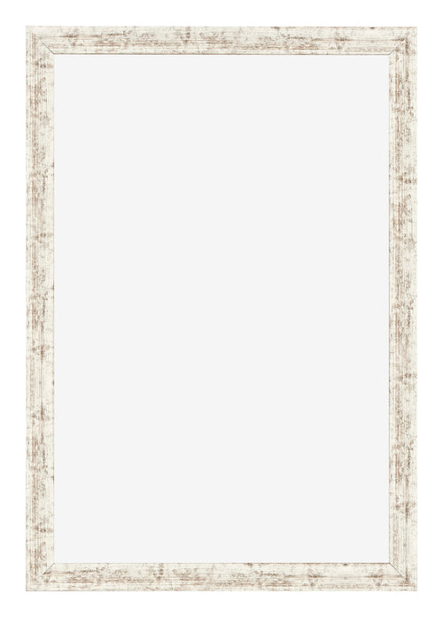 Fotolijst 50x75cm Wit Vintage MDF Bologna Voorzijde | Yourdecoration.nl