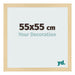 Fotolijst 55x55cm Beuken Decor MDF Bologna Voorzijde Maat | Yourdecoration.nl
