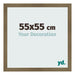 Fotolijst 55x55cm Brons Decor MDF Bologna Voorzijde Maat | Yourdecoration.nl