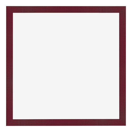 Fotolijst 55x55cm Wijnrood Geveegd MDF Bologna Voorzijde | Yourdecoration.nl