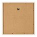 Fotolijst 55x55cm Wit Hoogglans MDF Bologna Achterzijde | Yourdecoration.nl