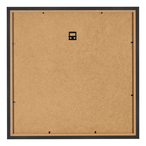 Fotolijst 55x55cm Zwart Mat MDF Bologna Achterzijde | Yourdecoration.nl