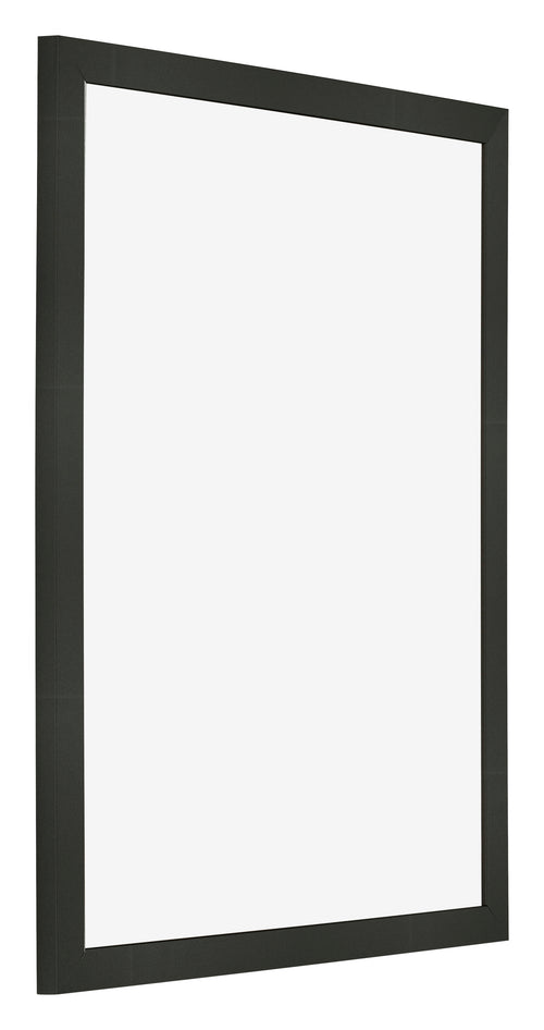 Fotolijst 55x65cm Antraciet MDF Bologna Voorzijde Schuin | Yourdecoration.nl