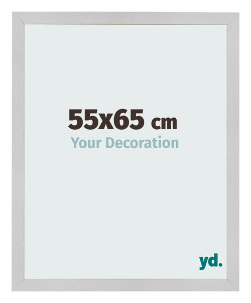 Fotolijst 55x65cm Edelstaal MDF Bologna Voorzijde Maat | Yourdecoration.nl