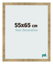 Fotolijst 55x65cm Goud Antiek MDF Bologna Voorzijde Maat | Yourdecoration.nl